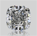 Natural Diamond 1.01 Carats, Cushion with  Cut, F Color, SI1 Clarity and Certified by GIA