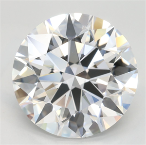 Picture of Lab Grown Diamond 4.86 Carats, Round with Excellent Cut, D Color, FL Clarity and Certified by GIA