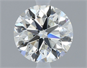 Natural Diamond 0.71 Carats, Round with Very Good Cut, G Color, VVS1 Clarity and Certified by IGI