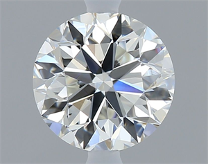 Foto Diamante Natural 0.71 quilates, Redondo , Color G, claridad VVS1 y certificado IGI de