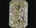 Natural Diamond 1.73 Carats, Radiant with  Cut, N Color, SI1 Clarity and Certified by GIA