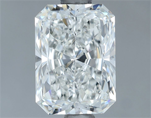 Picture of Natural Diamond 1.50 Carats, Radiant with  Cut, I Color, VVS2 Clarity and Certified by GIA