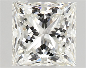 Foto Diamante Natural 0.50 quilates, Princesa , Color I, claridad VVS2 y certificado GIA de