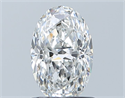 Diamante Natural 0.91 quilates, Ovalado , Color F, claridad VS1 y certificado GIA