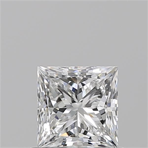 Foto Diamante Natural 0.80 quilates, Princesa , Color F, claridad VVS2 y certificado GIA de