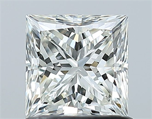 Foto Diamante Natural 1.00 quilates, Princesa , Color I, claridad VS2 y certificado GIA de