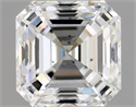 Natural Diamond 2.01 Carats, Asscher with  Cut, G Color, SI1 Clarity and Certified by GIA