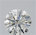 Natural Diamond 0.70 Carats, Round with Excellent Cut, J Color, SI2 Clarity and Certified by GIA