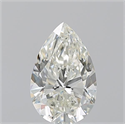 Natural Diamond 1.01 Carats, Pear with  Cut, J Color, SI1 Clarity and Certified by GIA