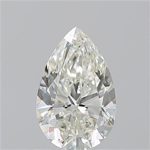 Picture of Natural Diamond 1.01 Carats, Pear with  Cut, J Color, SI1 Clarity and Certified by GIA