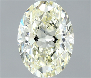 Picture of Natural Diamond 0.55 Carats, Oval with  Cut, K Color, VS2 Clarity and Certified by IGI