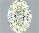 Diamante Natural 0.55 quilates, Ovalado , Color K, claridad VS2 y certificado IGI