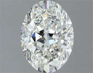 Picture of Natural Diamond 1.00 Carats, Oval with  Cut, H Color, VS1 Clarity and Certified by IGI