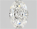 Natural Diamond 0.51 Carats, Oval with  Cut, E Color, VS1 Clarity and Certified by GIA