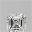 Diamante Natural 1.51 quilates, Asscher , Color G, claridad SI1 y certificado GIA