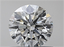 Natural Diamond 0.70 Carats, Round with Excellent Cut, E Color, SI2 Clarity and Certified by GIA