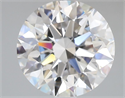 Natural Diamond 3.18 Carats, Round with Excellent Cut, G Color, VVS1 Clarity and Certified by GIA
