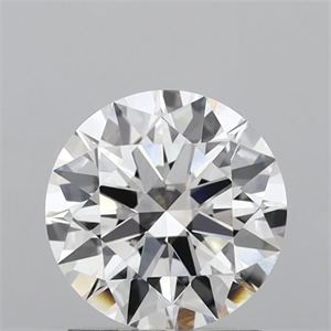Picture of Lab Grown Diamond 1.37 Carats, Round with Ideal Cut, F Color, VS1 Clarity and Certified by IGI