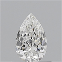 Diamante Natural 0.50 quilates, De pera , Color E, claridad VS1 y certificado GIA