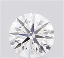 Del inventario de diamantes de laboratorio, 2.01 quilates, Redondo , Color F, claridad VS1 y certificado IGI