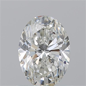 Foto Diamante Natural 0.80 quilates, Ovalado , Color H, claridad VS2 y certificado GIA de