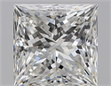 Natural Diamond 1.01 Carats, Princess with  Cut, G Color, VVS1 Clarity and Certified by GIA