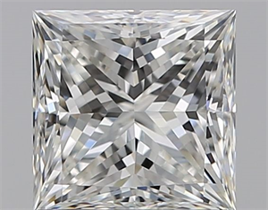 Picture of Natural Diamond 1.01 Carats, Princess with  Cut, G Color, VVS1 Clarity and Certified by GIA