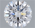 Del inventario de diamantes de laboratorio, 2.05 quilates, Redondo , Color E, claridad VVS1 y certificado IGI