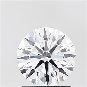 Picture of Lab Grown Diamond 1.22 Carats, Round with Ideal Cut, D Color, VS2 Clarity and Certified by IGI