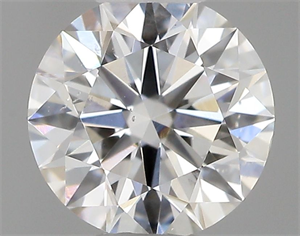 Foto Diamante Natural 0.50 quilates, Redondo , Color F, claridad SI2 y certificado GIA de