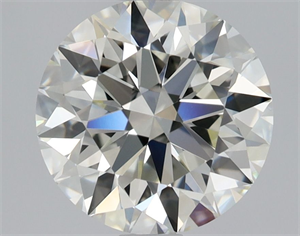 Picture of Natural Diamond 1.23 Carats, Round with Excellent Cut, I Color, IF Clarity and Certified by HRD