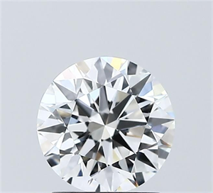 Picture of Lab Grown Diamond 1.51 Carats, Round with Ideal Cut, E Color, VVS2 Clarity and Certified by IGI