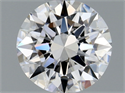Diamante Natural 0.43 quilates, Redondo , Color E, claridad IF y certificado GIA