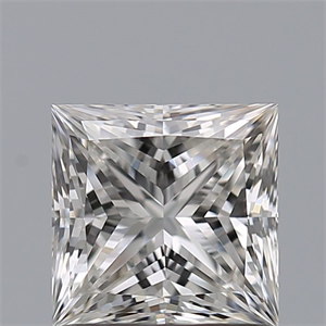 Foto Diamante Natural 1.06 quilates, Princesa , Color G, claridad IF y certificado IGI de