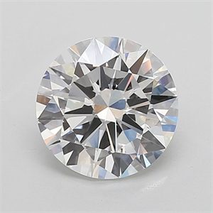 Picture of Lab Grown Diamond 5.01 Carats, Round with Excellent Cut, F Color, VVS2 Clarity and Certified by IGI