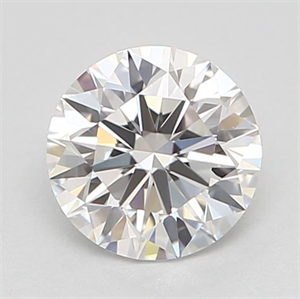 Foto Diamante Natural 0.40 quilates, Redondo , Color F, claridad VS1 y certificado GIA de