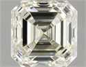 Diamante Natural 1.00 quilates, Asscher , Color J, claridad VVS2 y certificado IGI