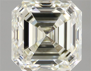Foto Diamante Natural 1.00 quilates, Asscher , Color J, claridad VVS2 y certificado IGI de
