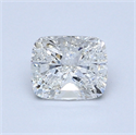 0.80 Carats, Cushion Diamond with  Cut, G Color, VS2 Clarity and Certified by GIA
