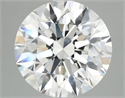 Lab Grown Diamond 4.00 Carats, Round with Excellent Cut, E Color, VS1 Clarity and Certified by IGI