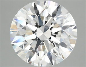 Picture of Lab Grown Diamond 4.00 Carats, Round with Excellent Cut, E Color, VS1 Clarity and Certified by IGI