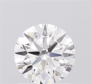 Picture of Lab Grown Diamond 1.02 Carats, Round with Ideal Cut, D Color, VS2 Clarity and Certified by IGI