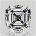 Diamante Natural 1.51 quilates, Asscher , Color H, claridad VS2 y certificado GIA