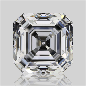 Foto Diamante Natural 1.51 quilates, Asscher , Color H, claridad VS2 y certificado GIA de