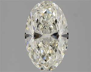 Picture of 1.90 Carats, Oval Diamond with  Cut, K Color, SI2 Clarity and Certified by GIA