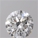 Natural Diamond 0.70 Carats, Round with Very Good Cut, H Color, SI1 Clarity and Certified by GIA