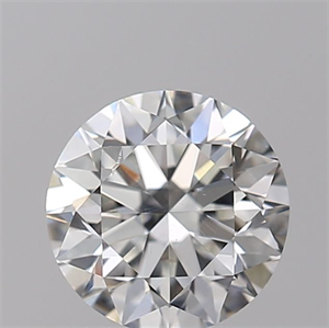 Picture of Natural Diamond 0.70 Carats, Round with Very Good Cut, H Color, SI1 Clarity and Certified by GIA