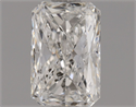 Diamante Natural 0.72 quilates, Radiante , Color E, claridad SI2 y certificado HRD