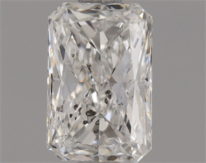 Foto Diamante Natural 0.72 quilates, Radiante , Color E, claridad SI2 y certificado HRD de