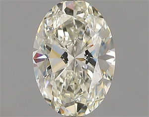 Picture of Natural Diamond 0.60 Carats, Oval with  Cut, K Color, VS1 Clarity and Certified by GIA